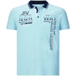 Poloshirt JERKER Türkis