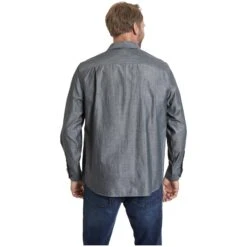 Doppelpack Hemd ULFE Grau Weiß -Jan Vanderstorm server 1029