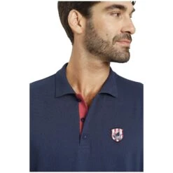 Poloshirt NISSE Dunkelblau -Jan Vanderstorm server 1103