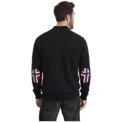 Strickjacke HEMMING Schwarz -Jan Vanderstorm server 1142