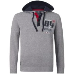 Jan Vanderstorm 23 Pullover STIGO Silbergrau Melange