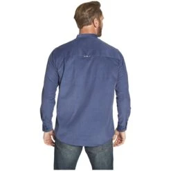 Cordhemd STORVEN Blau -Jan Vanderstorm server 1302