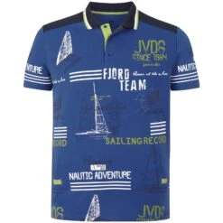 Poloshirt SIGURDUR Royal Blau