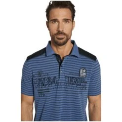 Poloshirt KUIBERT Blau Gestreift 12 Poloshirt KUIBERT Blau Gestreift -Jan Vanderstorm server 1329