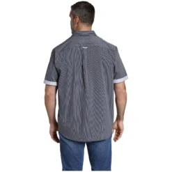 Hemd AABEL Schwarz Gestreift -Jan Vanderstorm server 1461