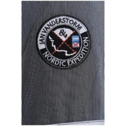 Hemd AABEL Schwarz Gestreift -Jan Vanderstorm server 1463