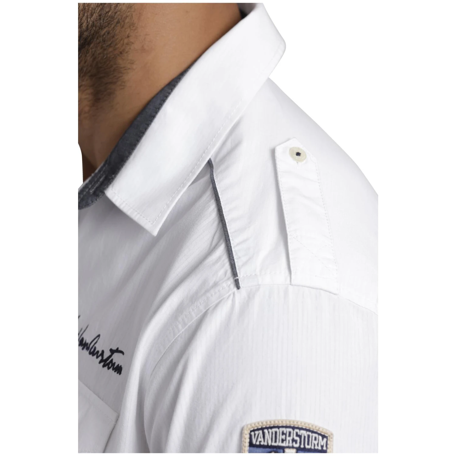 Kurzarmhemd SKIRNIR Weiß 6 Kurzarmhemd SKIRNIR Weiß – Bild 6