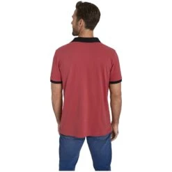 Doppelpack Poloshirt ELJAR Beige Hellrot -Jan Vanderstorm server 1500