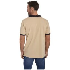 Doppelpack Poloshirt ELJAR Beige Hellrot -Jan Vanderstorm server 1501