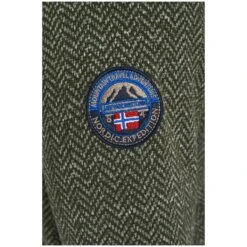 Strickfleecejacke KOLMUND Oliv -Jan Vanderstorm server 1564