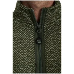 Strickfleecejacke KOLMUND Oliv -Jan Vanderstorm server 1565