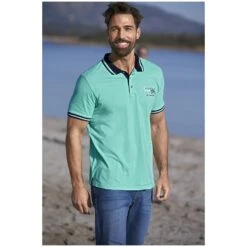 Poloshirt DAGBART Türkis -Jan Vanderstorm server 1598