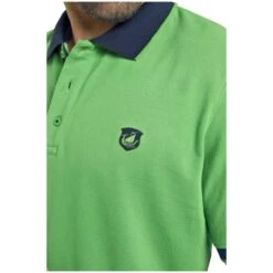Poloshirt LAVRANS Grün -Jan Vanderstorm server 160