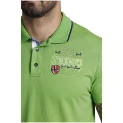 Poloshirt DANKFRIED Grün -Jan Vanderstorm server 1643