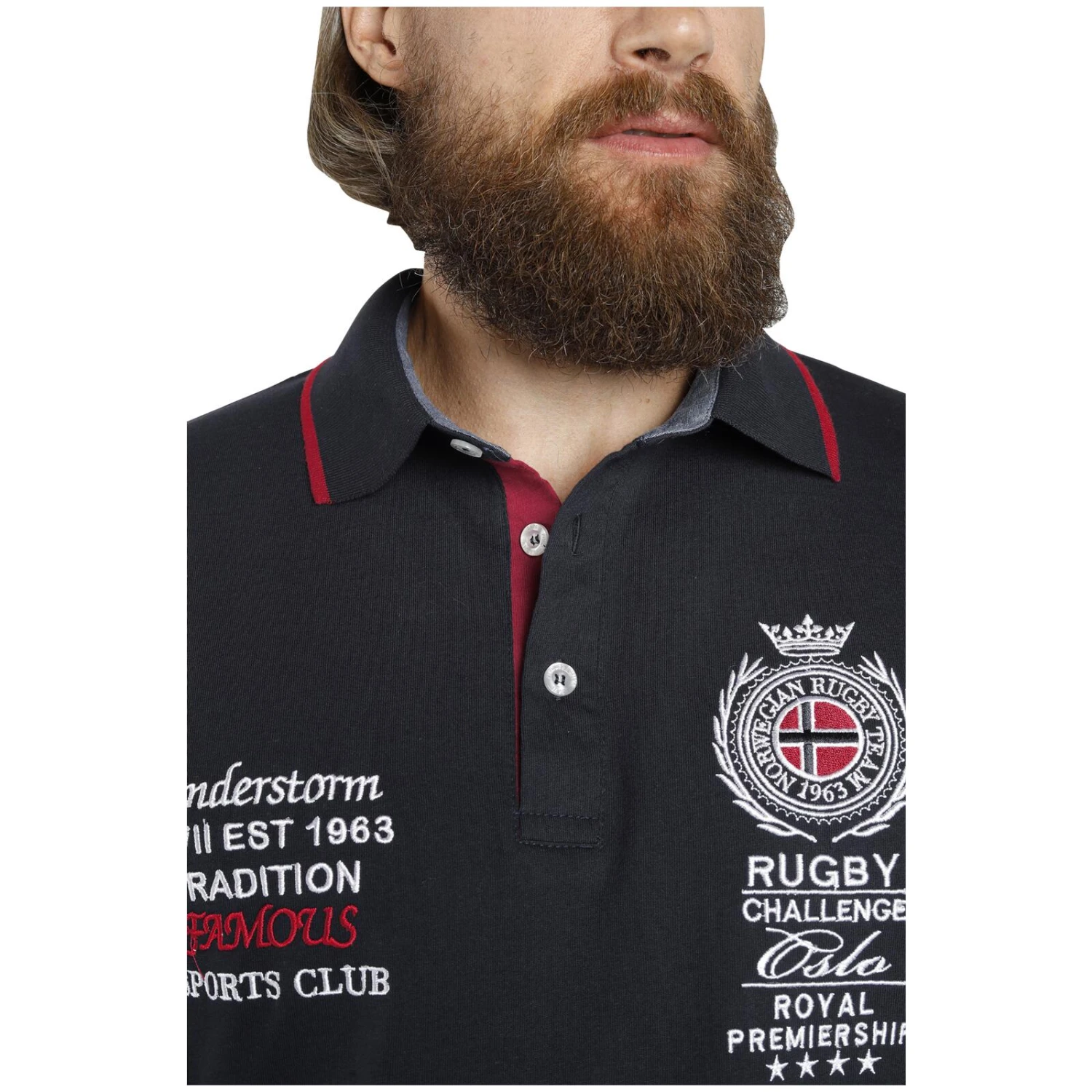 Sweatshirt SIGVAT Dunkelblau 4 Sweatshirt SIGVAT Dunkelblau – Bild 4