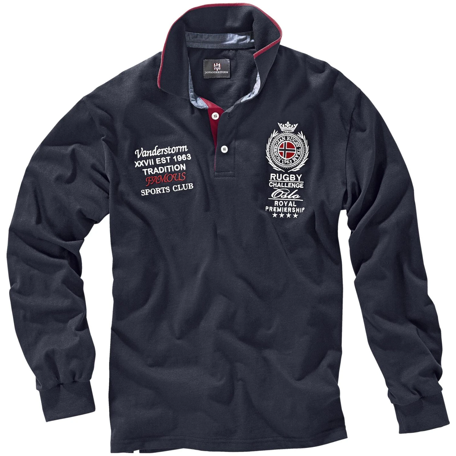 Sweatshirt SIGVAT Dunkelblau 5 Sweatshirt SIGVAT Dunkelblau – Bild 5