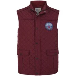 Steppweste RODEWIN Dunkelrot