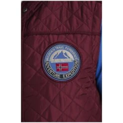 Steppweste RODEWIN Dunkelrot -Jan Vanderstorm server 1778