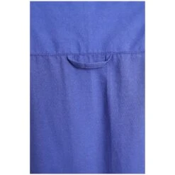 Kurzarmhemd ODDI Royal Blau -Jan Vanderstorm server 1786