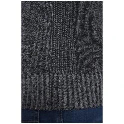 Strickjacke INGRABAN Dunkelgrau Melange -Jan Vanderstorm server 1804