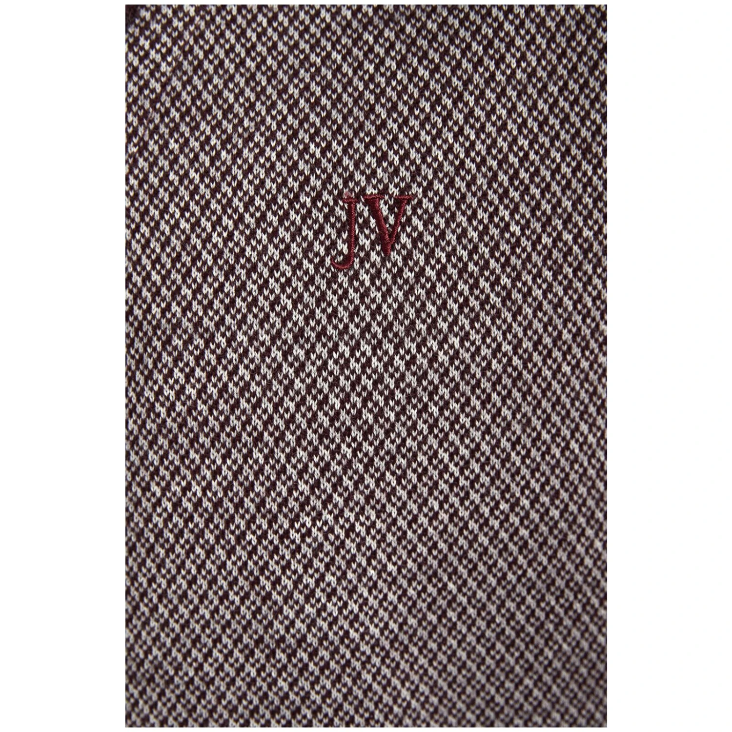 Strickweste TANE Dunkelrot Gemustert 4 Strickweste TANE Dunkelrot Gemustert – Bild 4