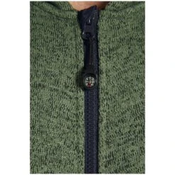 Fleecejacke ASVA Grün Melange -Jan Vanderstorm server 1945