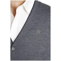 Strickweste TANE Blau Gemustert 8 Strickweste TANE Blau Gemustert -Jan Vanderstorm server 1961