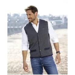 Strickweste TANE Blau Gemustert 9 Strickweste TANE Blau Gemustert -Jan Vanderstorm server 1962