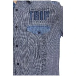 Kurzarmhemd NATTFARI Blau -Jan Vanderstorm server 1993