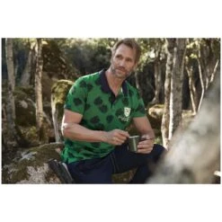 Poloshirt BEINT Grün Gemustert 16 Poloshirt BEINT Grün Gemustert -Jan Vanderstorm server 20