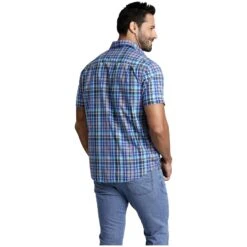 Doppelpack Hemd DANKWARD Blau Kariert -Jan Vanderstorm server 2003