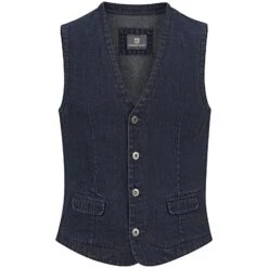 Jeansweste VALFRID Dunkelblau