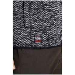 Strickfleecejacke KOLMUND Schwarz -Jan Vanderstorm server 2036