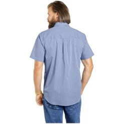 Doppelpack Hemd EVIN Weiß Hellblau -Jan Vanderstorm server 2088