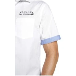 Doppelpack Hemd EVIN Weiß Hellblau -Jan Vanderstorm server 2092