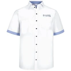 Doppelpack Hemd EVIN Weiß Hellblau -Jan Vanderstorm server 2094