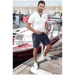 Poloshirt NISSE Weiß -Jan Vanderstorm server 2172