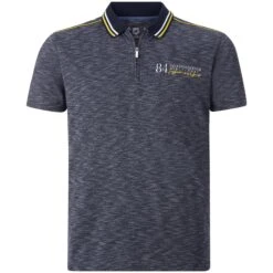 Poloshirt IBENHARD Dunkelblau Melange