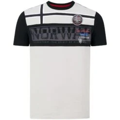 Jan Vanderstorm 33 T-Shirt RUNEAS Hellgrau