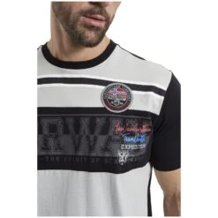 T-Shirt RUNEAS Hellgrau -Jan Vanderstorm server 2366