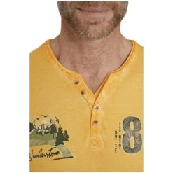 T-Shirt NILMER Gelb -Jan Vanderstorm server 2371