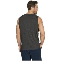 Doppelpack Muskelshirt MELFES Weiß Dunkelgrau Melange -Jan Vanderstorm server 2398