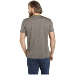 T-Shirt TAIT Oliv Melange -Jan Vanderstorm server 2418