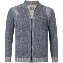 Strickjacke INGRABAN Blau Melange