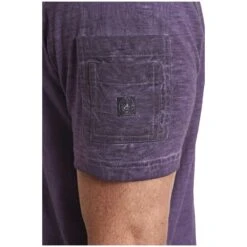 T-Shirt HELGO Dunkellila -Jan Vanderstorm server 2424