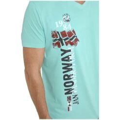 T-Shirt IMANUEL Türkis -Jan Vanderstorm server 2484