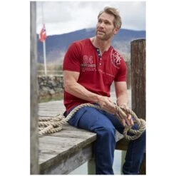 T-Shirt LINDRAD Rot -Jan Vanderstorm server 2515