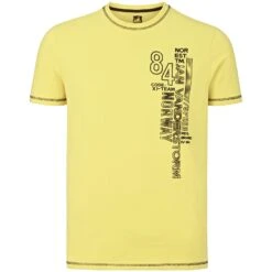 T-Shirt BARRIT Gelb