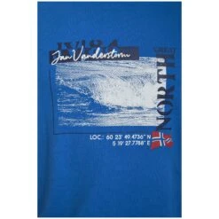 T-Shirt PITTER Royal Blau -Jan Vanderstorm server 2552