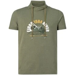 Jan Vanderstorm 35 T-Shirt ELBERG Oliv Melange